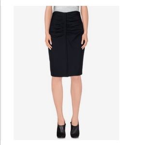 Balenciaga knee length skirt dark blue US 8